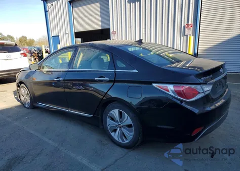 2015 Hyundai Sonata Hybrid Limited z USA, uszkodzony, nr VIN KMHEC4A47FA129910